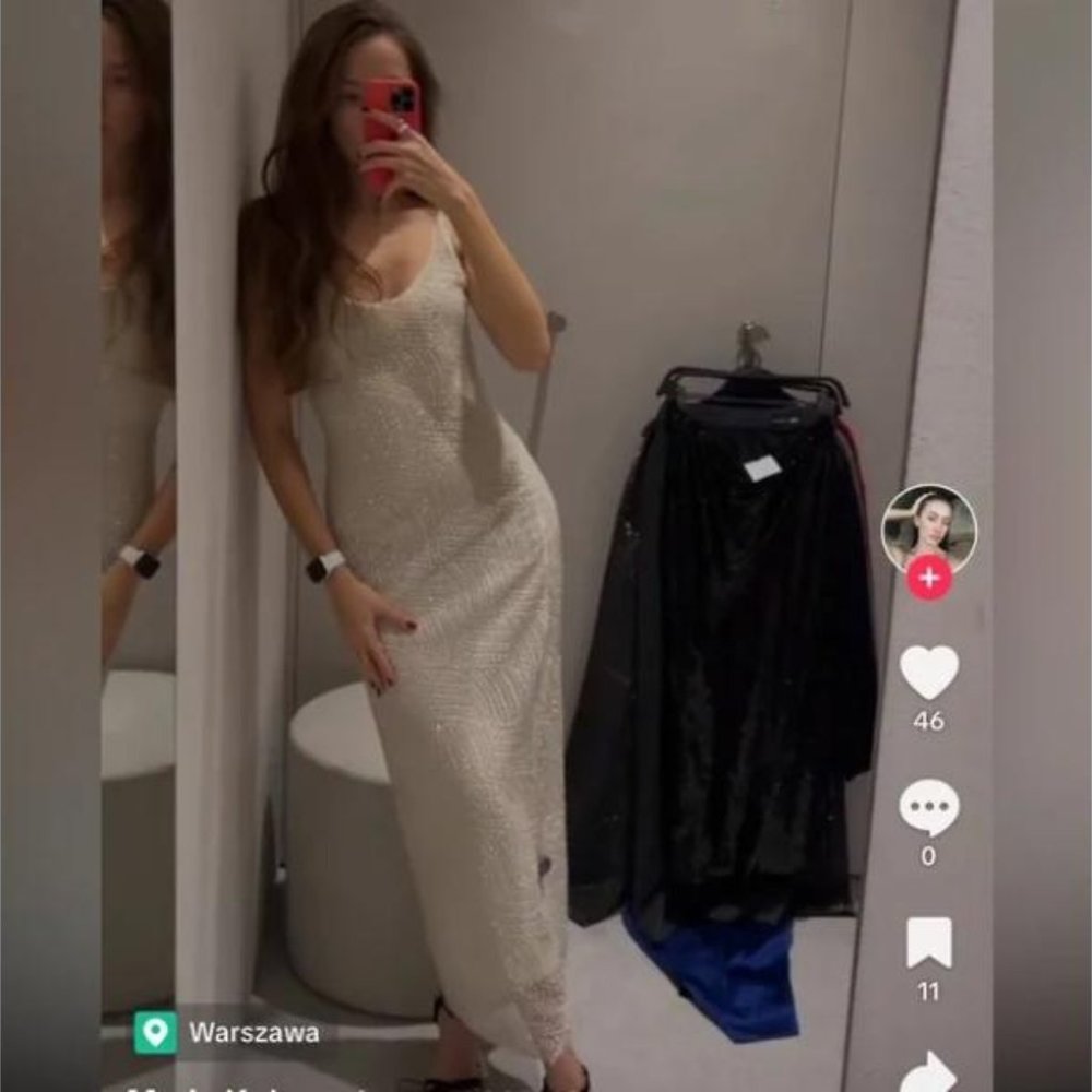 ZARA SEQUIN DRESS ZW COLLECTION